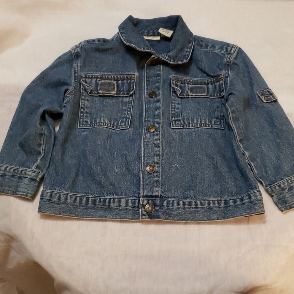 blue Jean jacket for girls size 3T
